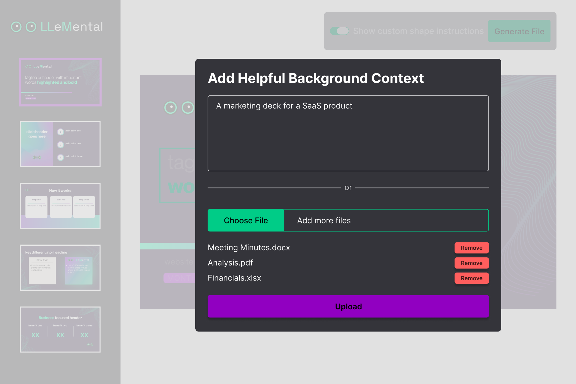 Diagram showing how template preservation technology processes multiple data sources while maintaining brand consistency