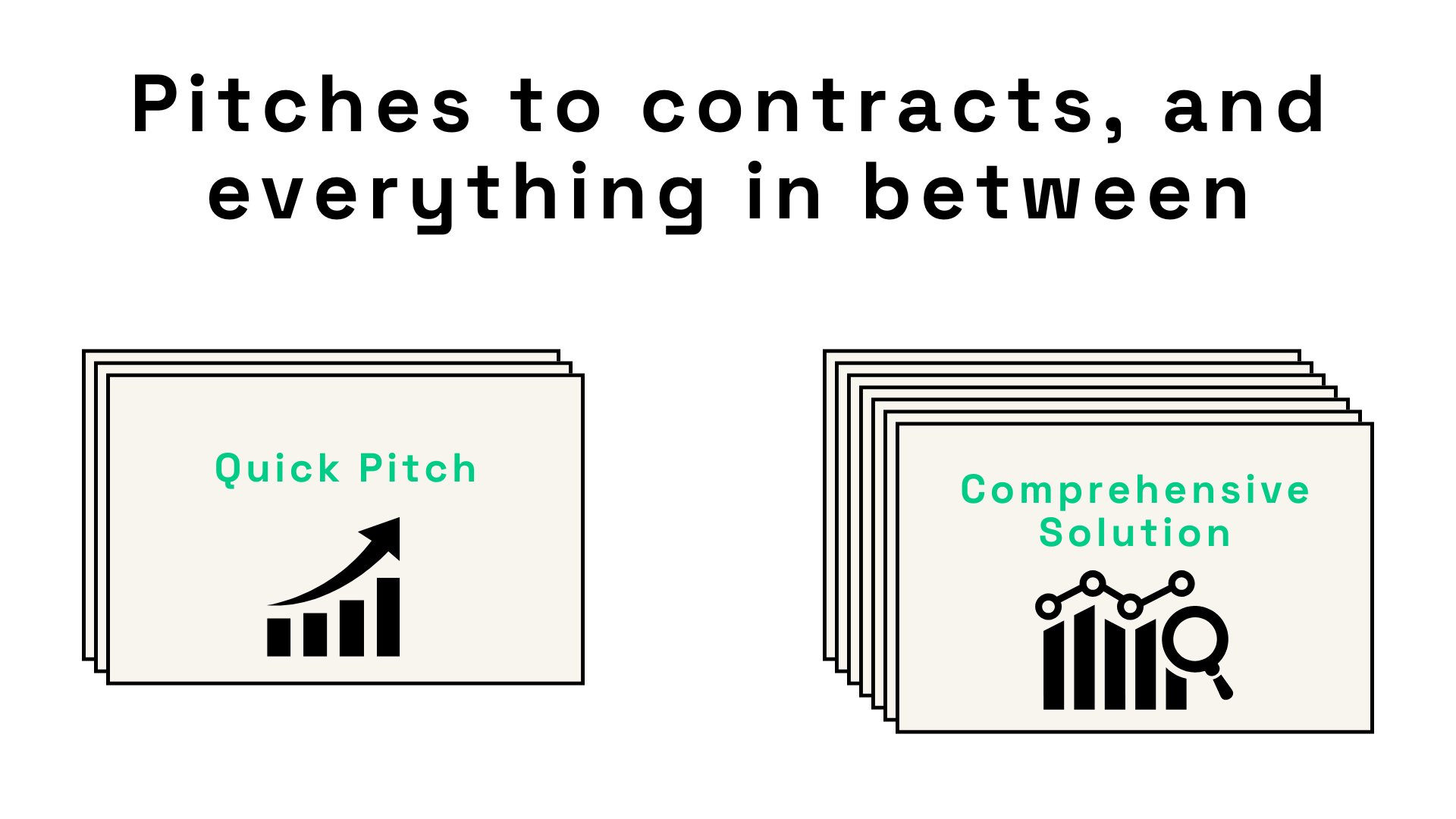 AI sales pitch generator creating customized content