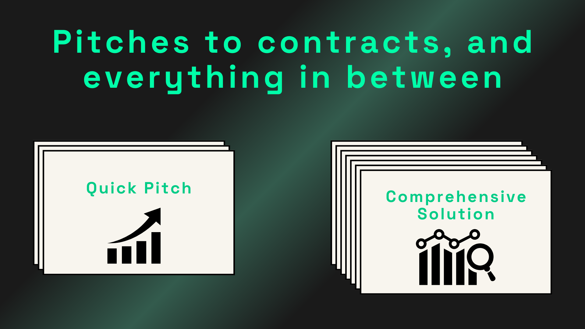 AI sales pitch generator creating customized content