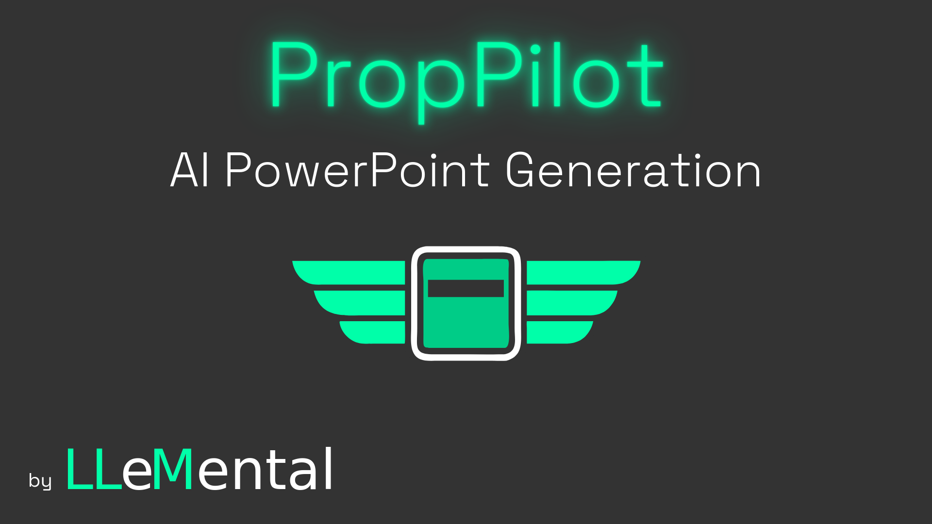 PropPilot interface showing AI-powered template preservation for PowerPoint automation